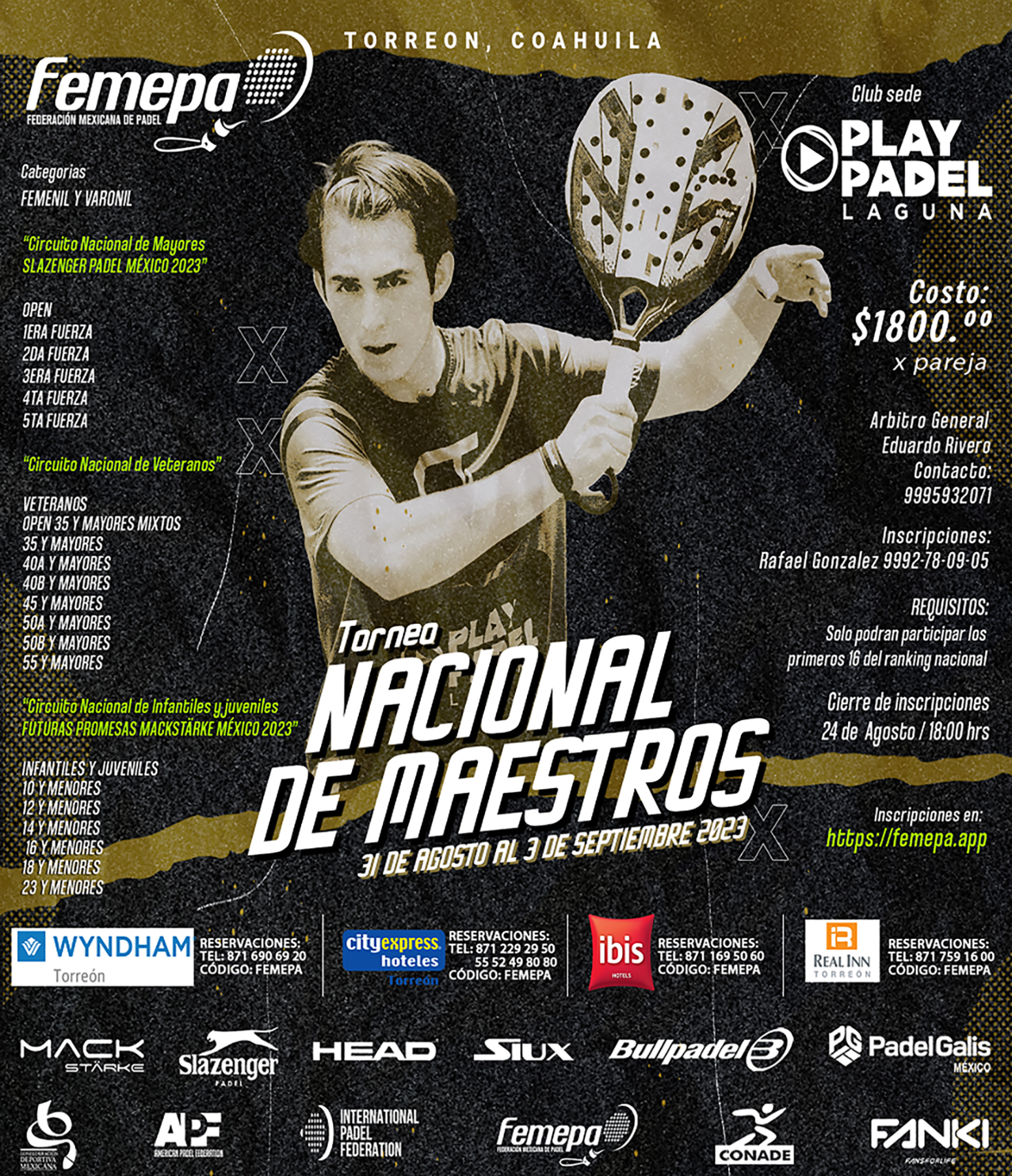 1° Torneio Festimar de Padel abre inscrições para atletas amadores de  diversas categorias - Festimar