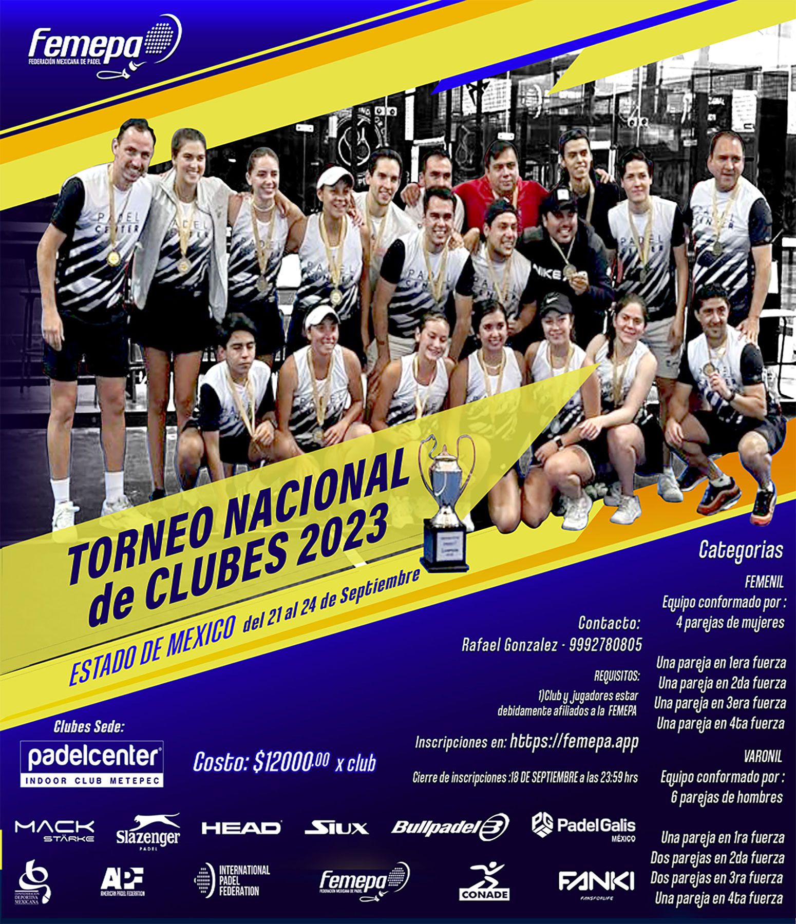 1° Torneio Festimar de Padel abre inscrições para atletas amadores de  diversas categorias - Festimar