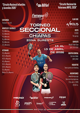 SECCIONAL SURESTE JUVVET 2026